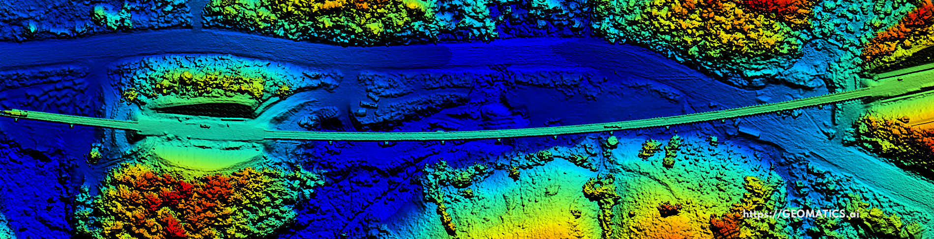 Luang Prabang Laos Lao China Railway LCR corridor DSM digital surface model